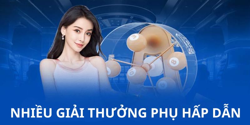 Thương hiệu cung cấp nhiều giải thưởng phụ cho người chơi